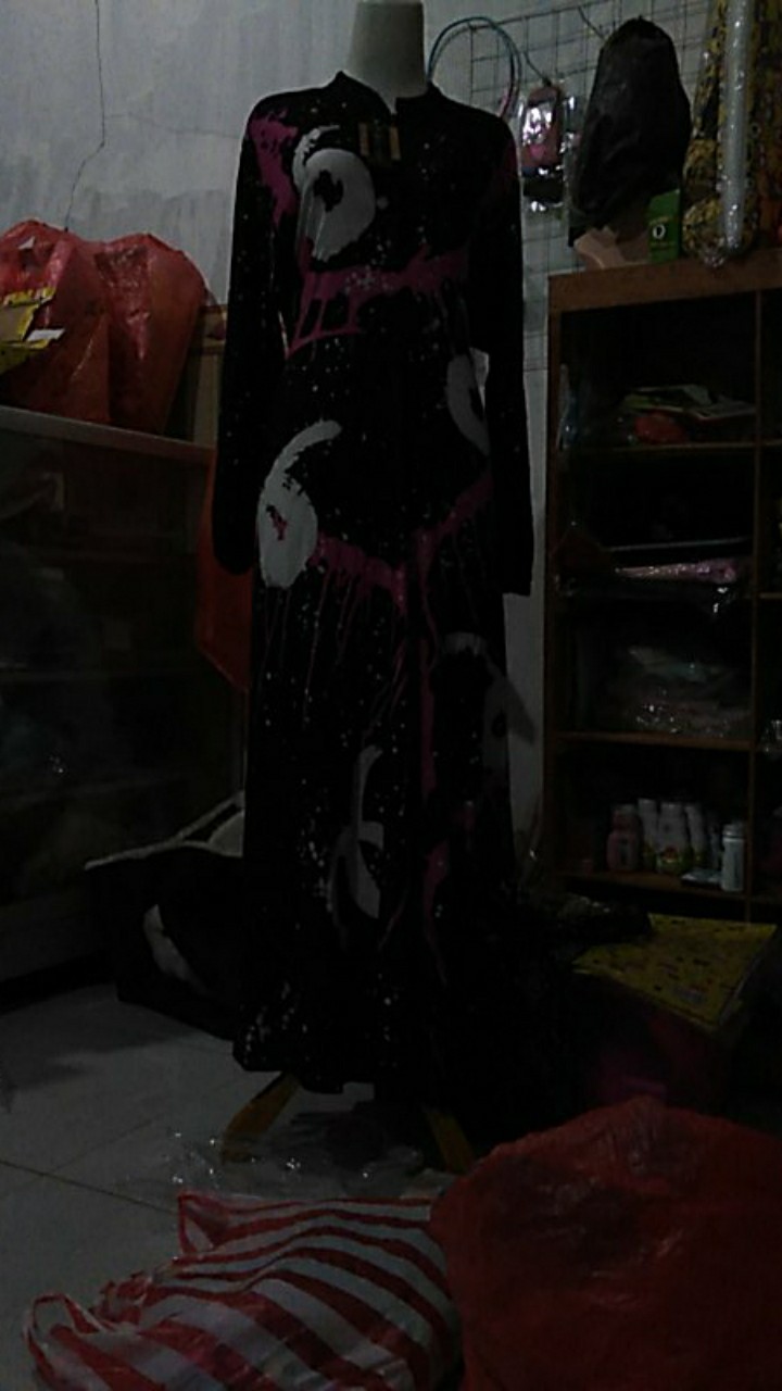 Jumbo Gamis Twill / Gamis Abstrak / Gamis Batik Jumbo / Gamis Busui / Gamis Muza