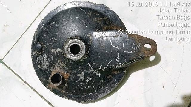 Tutup tromol belakang rx k dt100 yasi original bekas termurah