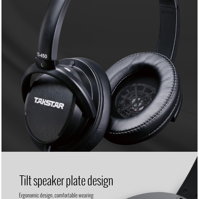 Takstar TS-450 / TS 450 / TS450 Dynamic Stereo Monitor Headphone