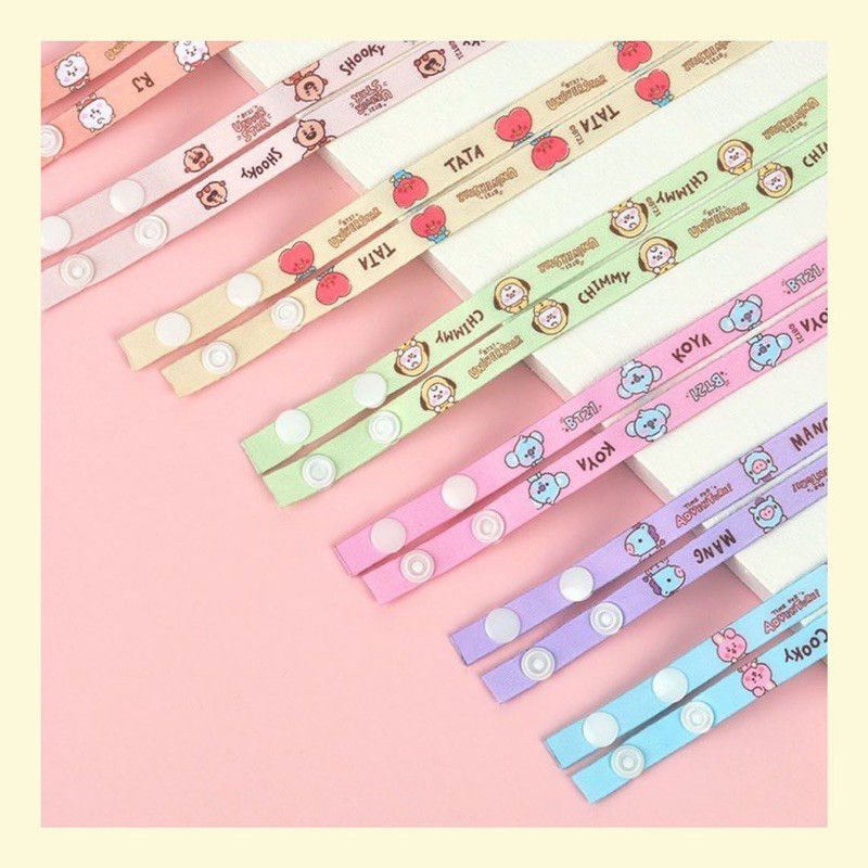 READY BT21 Baby Mask Strap Official Original