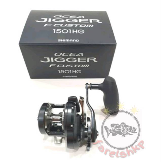 Reel shimano ocea jigger F custom 1000HG 1501HG
