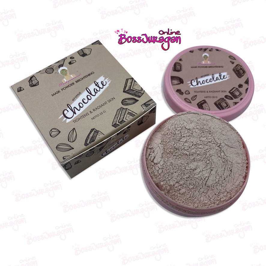 (BOSS) MASKER Maskyourneeds CHOCOLATE BPOM 25G