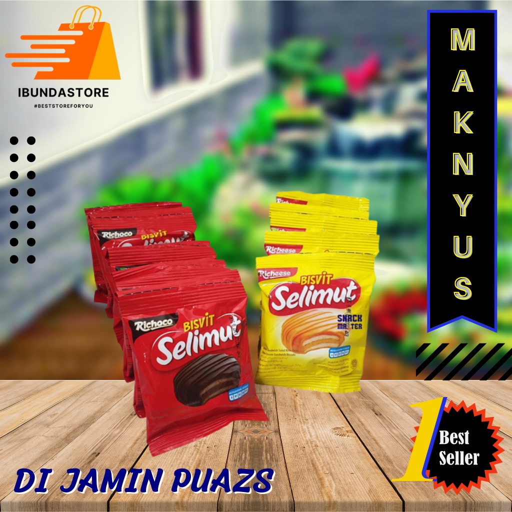 

Bisvit Selimut Renceng 10 x 9g / Biskuit Selimut Keju dan Coklat / Camilan Sehat / Snack Murah Surabaya / Jajanan Warung / Warung snack / New Normal / IBUNDASTORE