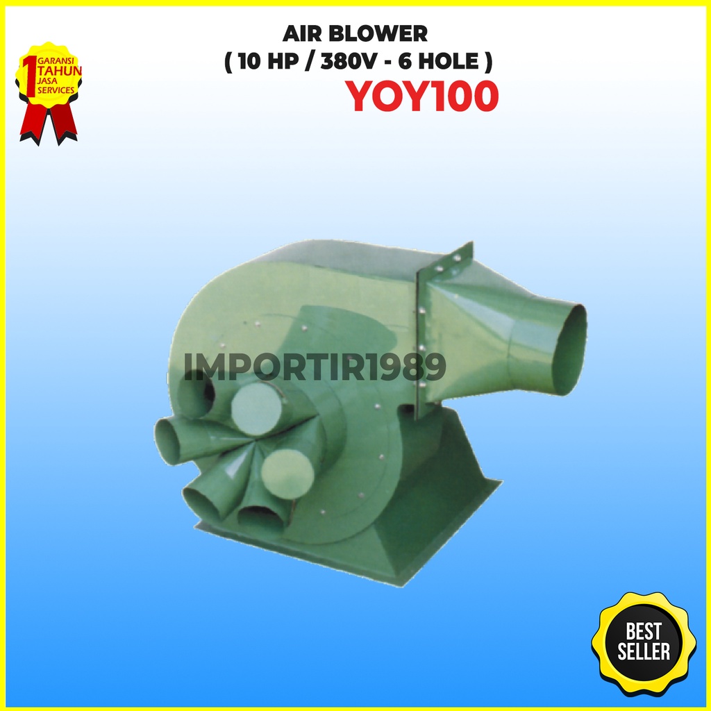 Kipas Fan Blower Model Keong Pendorong Udara Air Blower Kipas Blower Model Keong 10 Hp AKS - YOY100