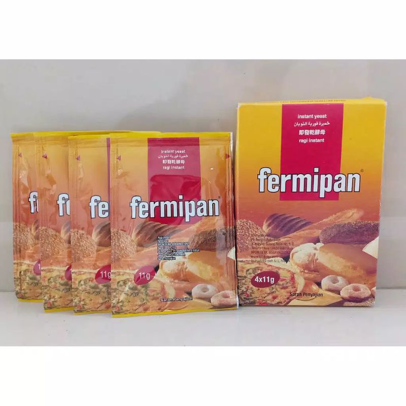 

FERMIPAN RAGI INSTAN DUS SACHET 4×11 GRAM