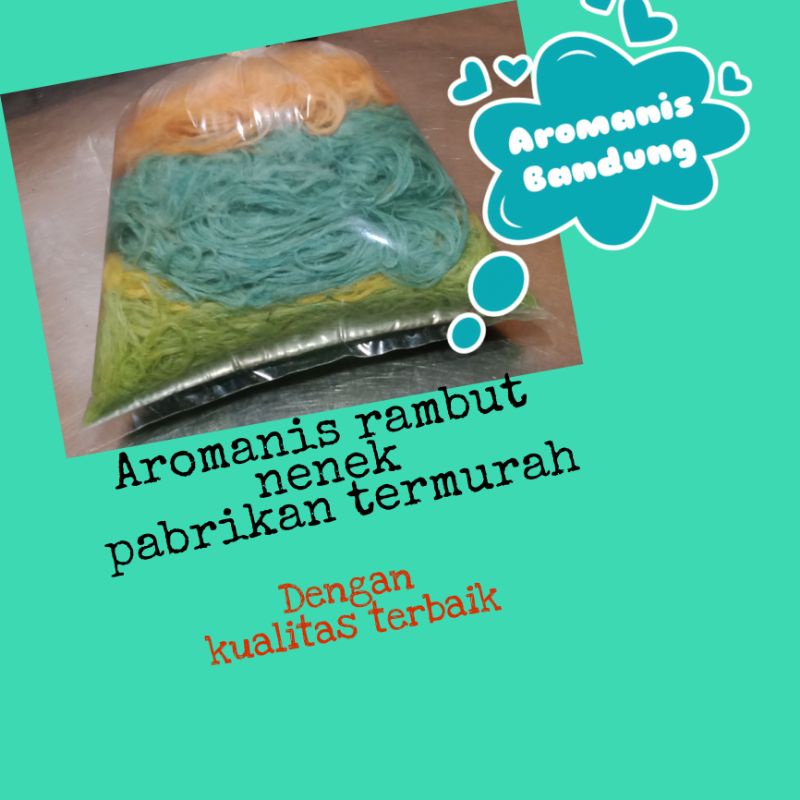 

ARUMANIS RAMBUT NENEK MIX RAINBOW 1KG
