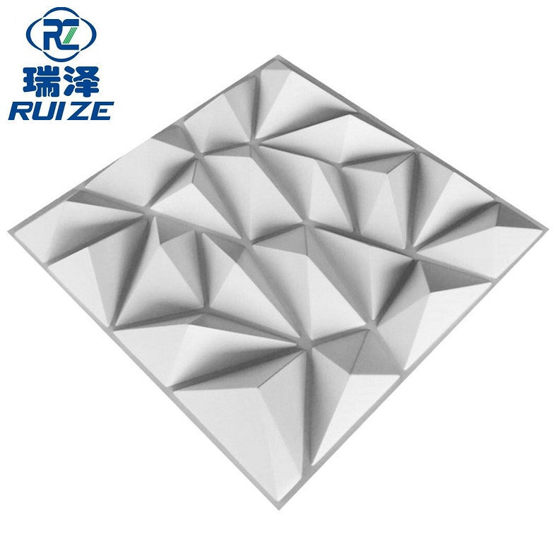 WALL PANEL 3D PVC / DEKORASI DINDING WALLPAPER DINDING PANEL / WALLPANEL 3D / 3D WALL PANEL / PANEL-MATRIK 50 x 50