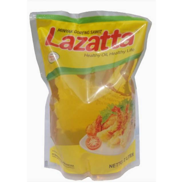 Minyak Goreng Lazatta Ukuran 2 Liter Ukuran Pouch Harga Promo Shopee Indonesia