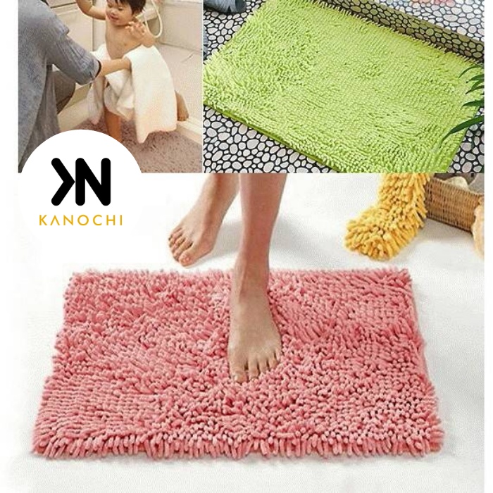 Keset Microfiber 40X60CM Keset Kaki Cendol Doff