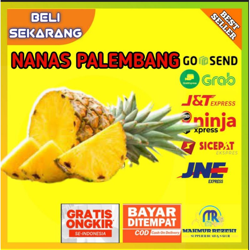 

BUAH NANAS PALEMBANG KUPAS MANIS SEGAR HARGA PER BUAH 1 PCS