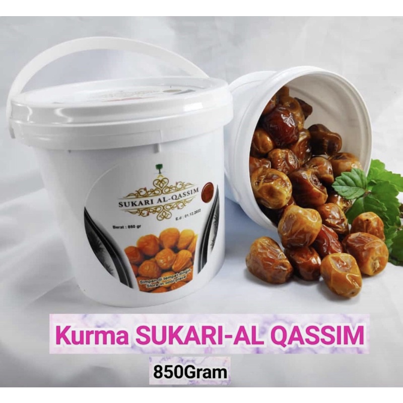 

Kurma Sukari Al-Qassim Ember 850 Gram