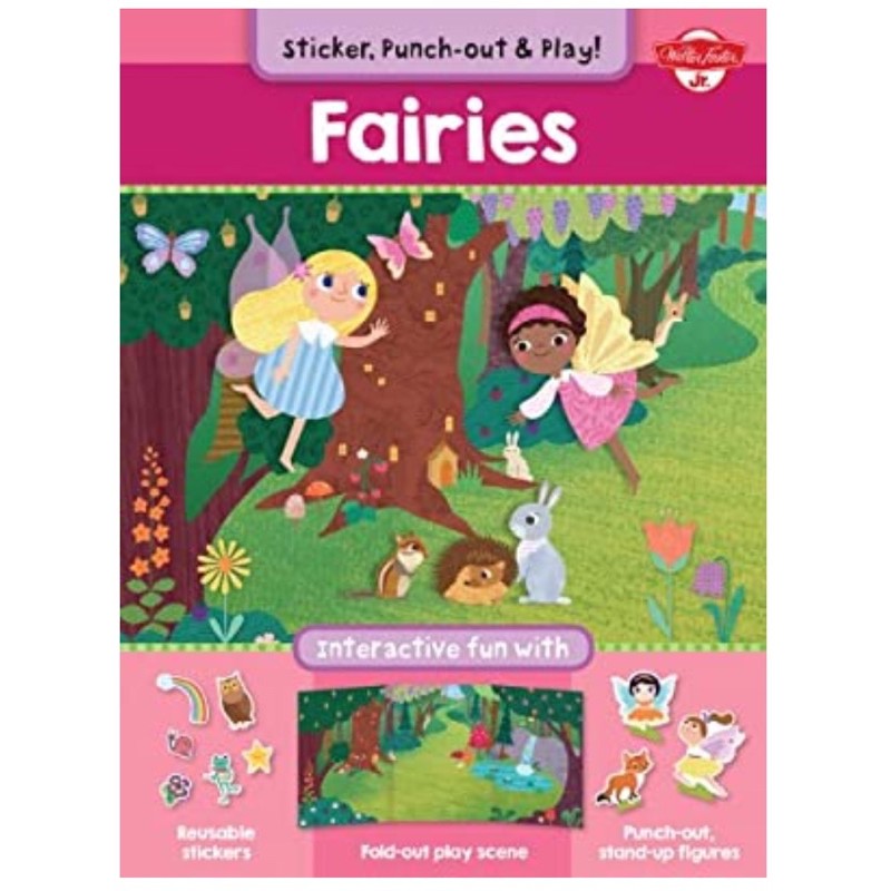 

Sticker, Punch Out & Play Fairies