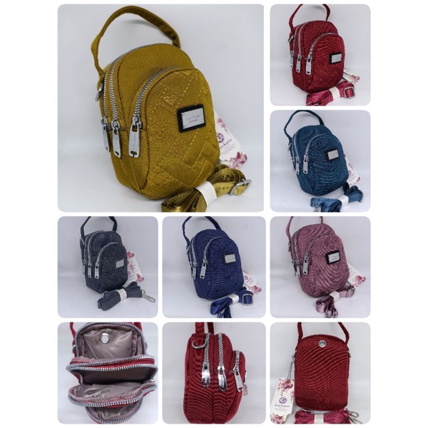 Tas Slempang ORI Ernes Angeline 1102-30 Free Dustbag