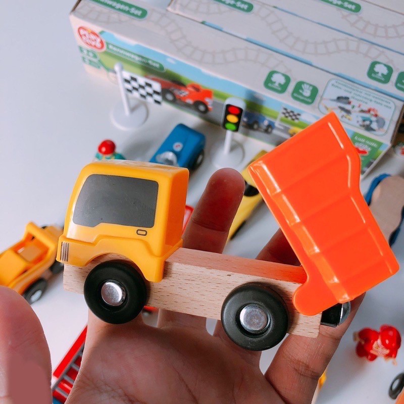 playtive junior car set pretend plays mainan mobil2an