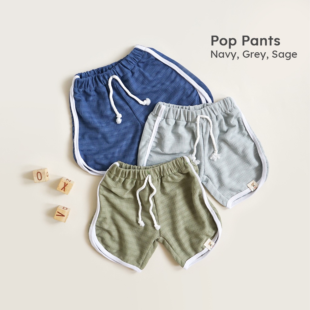 Pop Pants Celana Pendek Anak Unisex - Celana Pop Daily Pants