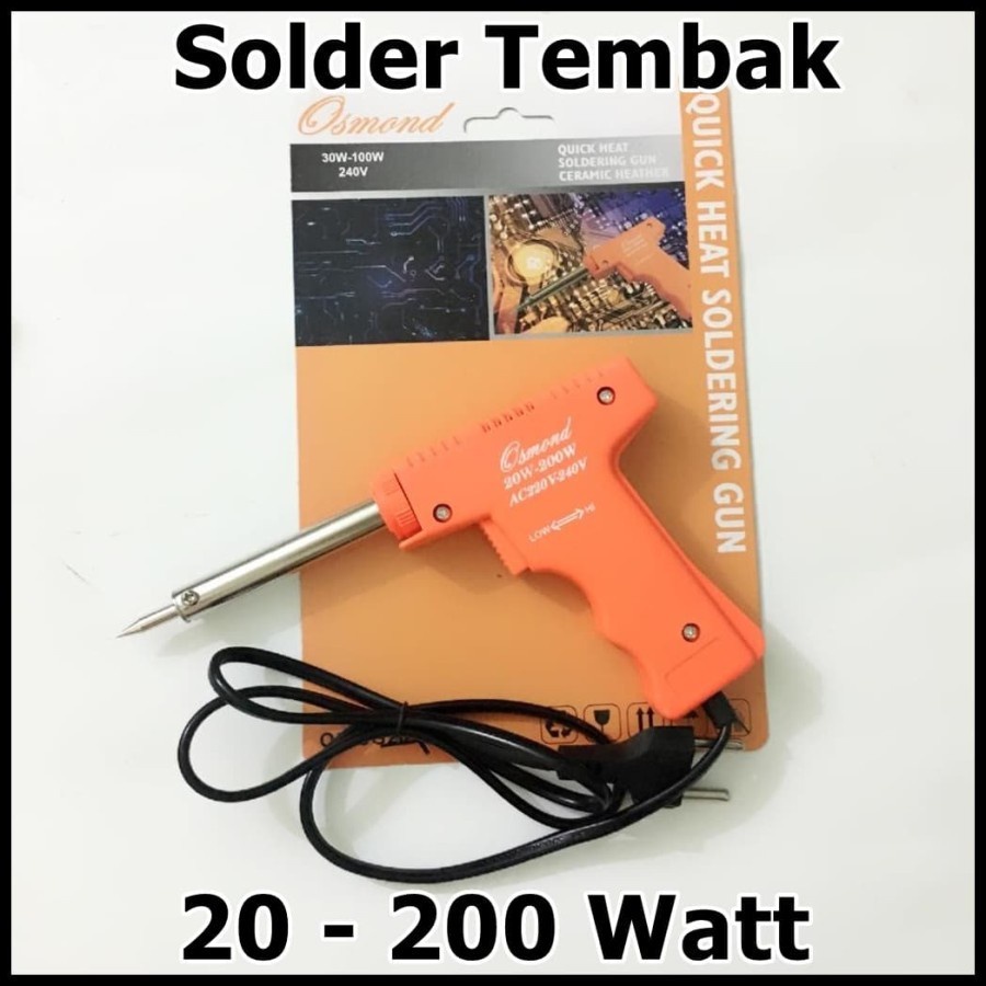 Solder Soldering Osmond 20 watt - 200 watt w