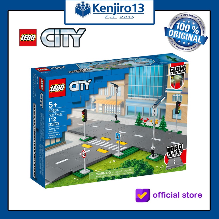 Lego Clty 60304 Road Plates