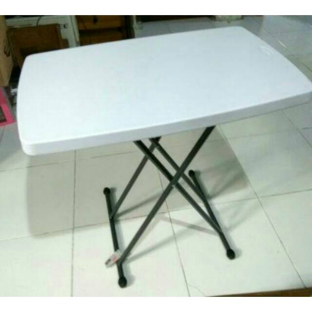 KRISBOW Meja Lipat Adjustable, Meja makan/Meja Teras/Meja Piknik/Meja