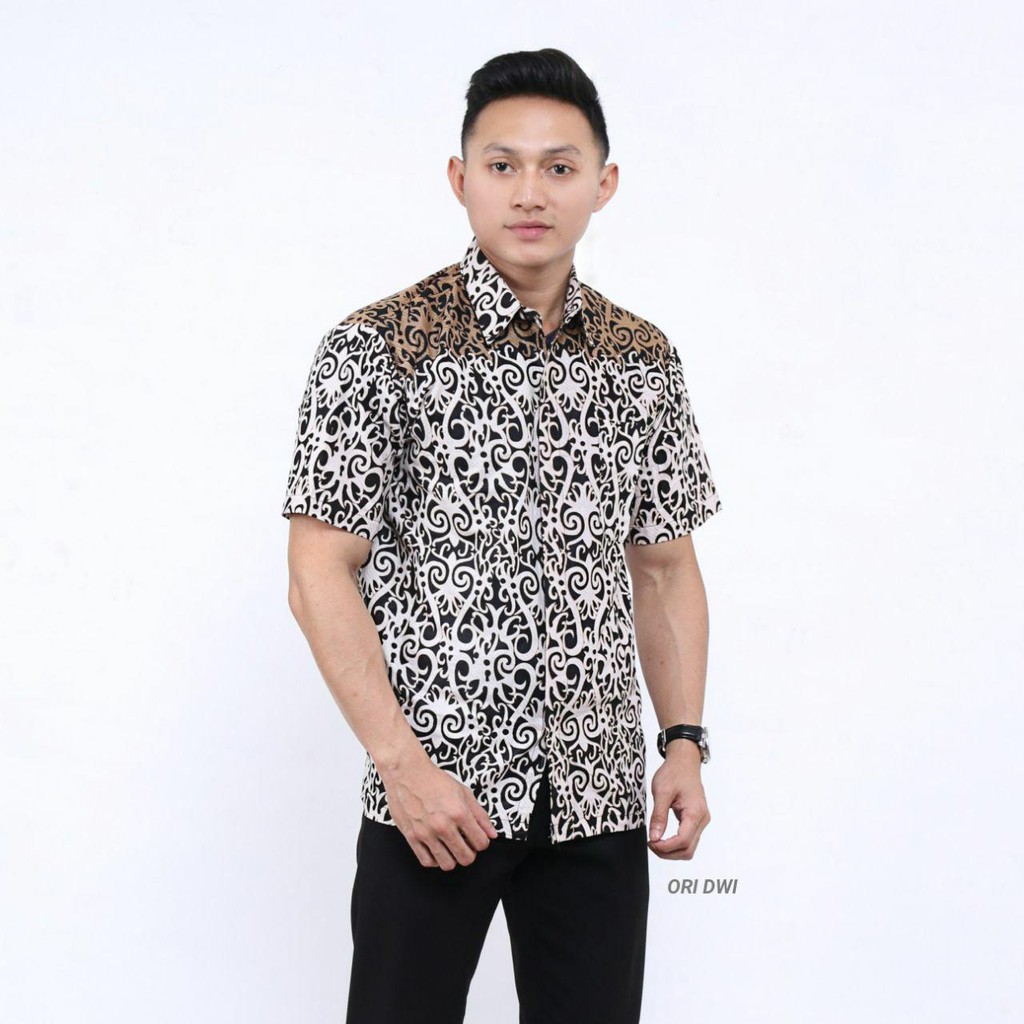 Hem Batik Baju Batik Pendek dan Panjang Seragaman Formal Wedding Uniform 4 Motif