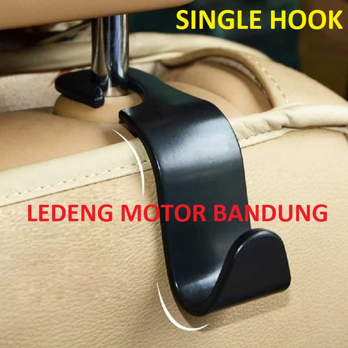 Gantungan Barang Jok Mobil Hanger Car Single Hook Gantung Kursi