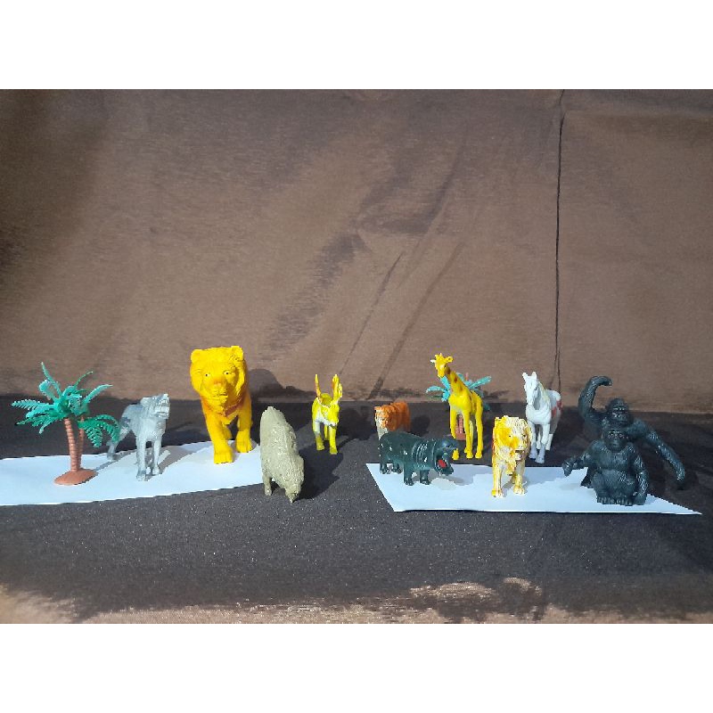 Mainan Anak Hewan / Binatang / Wild Animal / Miniatur Hewan / Animal Figure