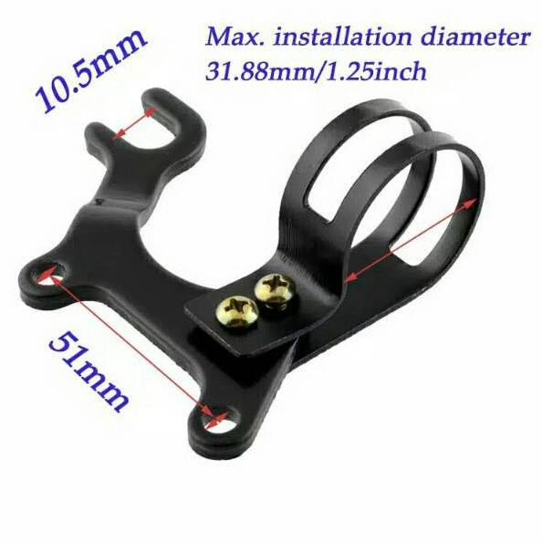 Paling Disukai.. Adaptor sambungan dudukan kepala rem cakram disc brake sepeda federal jadul lama