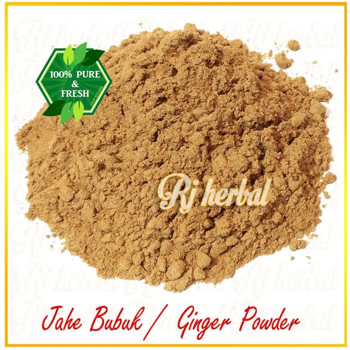 

JAMU / OBAT [100 GRAM] JAHE BUBUK MURNI / GINGER POWDER SEHAT & AMAN