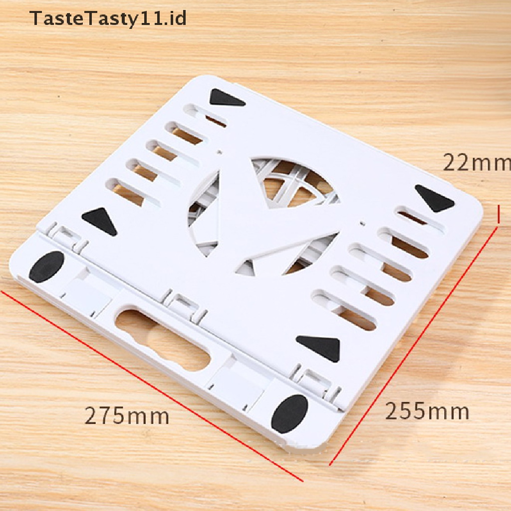 (TasteTasty) Stand Holder Laptop / Handphone Tinggi Adjustable Dapat Berputar 360 Derajat