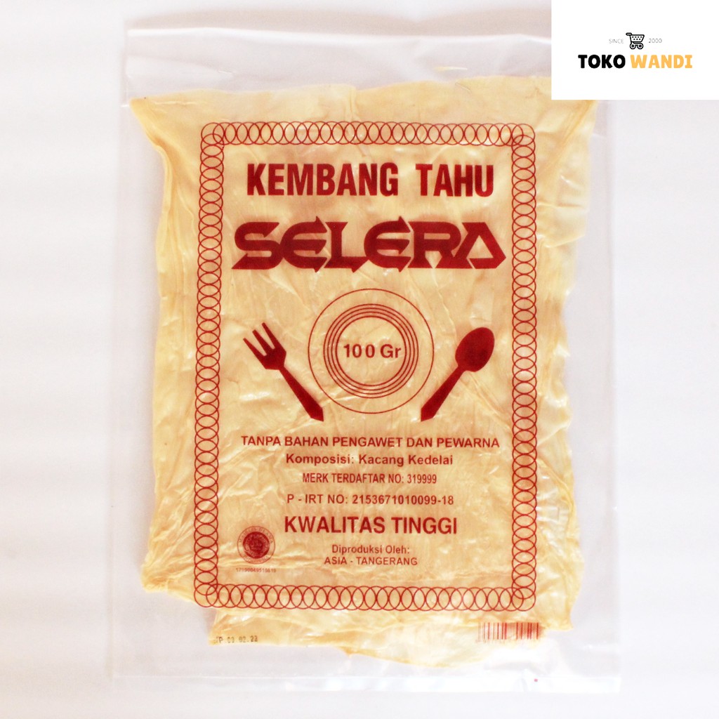 

KEMBANG TAHU SELERA 100 GRAM