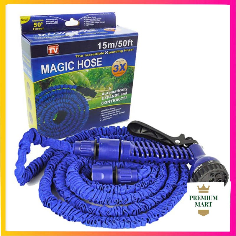 Magic X Hose Xhose Selang Cuci Mobil Motor Taman 15m / 50Feet [pm]