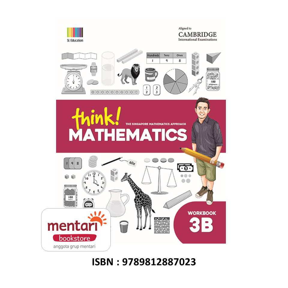 Think Math Workbook | Buku Pelajaran Matematika SD-Workbook 3B