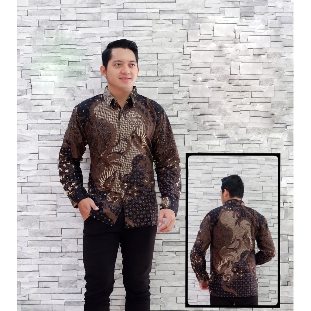 Batik Laki Laki Lengan Panjang Lapis Furing Atasan Premium Modern Produsen Pabrik WARDHANA SIDOMUKTI SOGAN SULTAN CABUT KEMBANG BIRU NAGA MERAH  VIJAY ABHINAYA AJI LUWUNG ARGO LAWU PERMATA BIRU WIRAYUDA SOGAN GALING PURWO DANURDARA SAWUNG SAR KAMULYAN