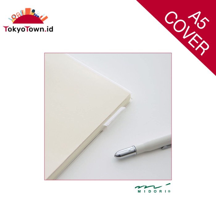 

Midori Clear Cover For A5 Journal Notebook 049