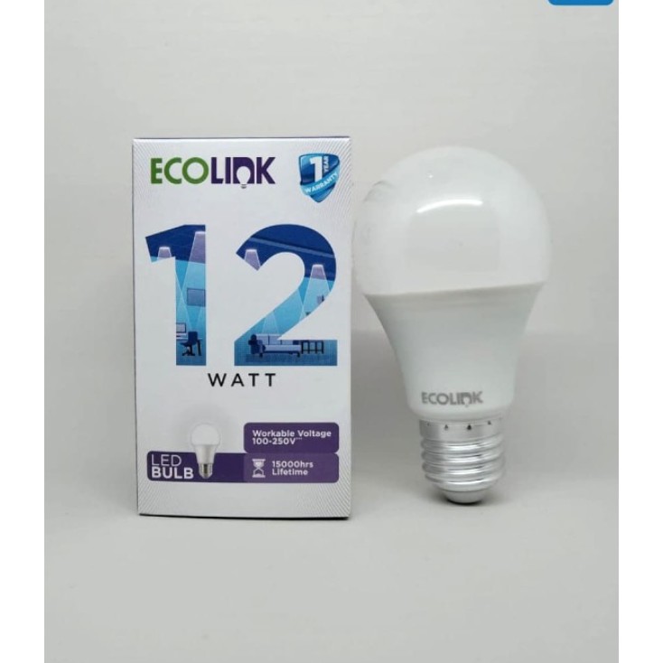 Lampu LED Bulb Ecolink 12 watt 12w 12watt