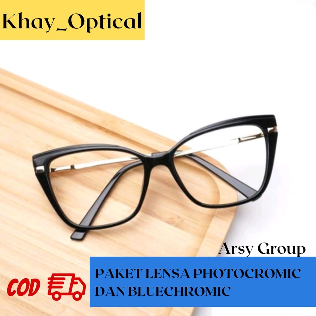 Frame FENDI 9017 KACAMATA CAT EYE MATA KUCING Kacamata Wanita Best Seller