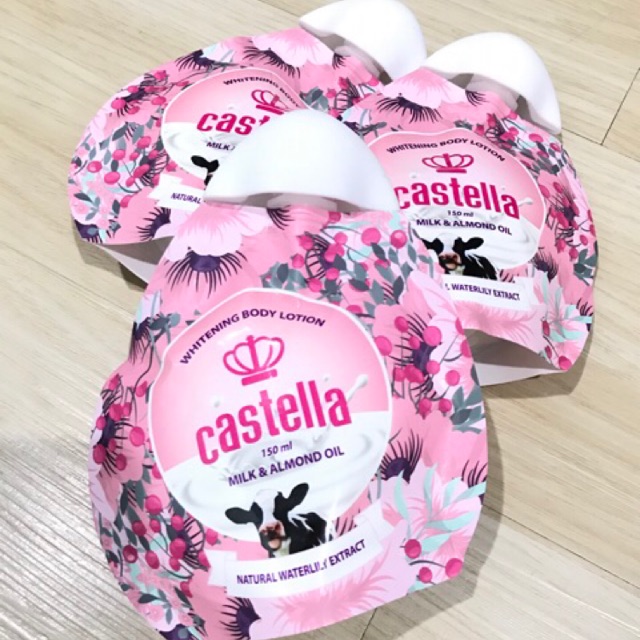 New Packaging - Lotion Castella Sapi Original BPOM Lotion Almond Oil &amp; Milk Lotion Badan Lotion Sapi