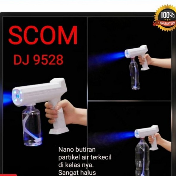 Nano spray gun 9528 portable nanospray wireless UV Desinfektan / Spray portable