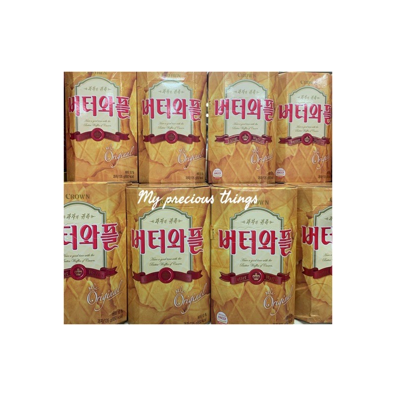 

Butter waffle korea - crown