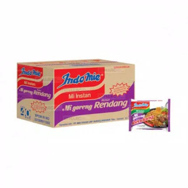 

TERLARIS INDOMIE GORENG RENDANG 1 DUS ISI 40 BUNGKUS