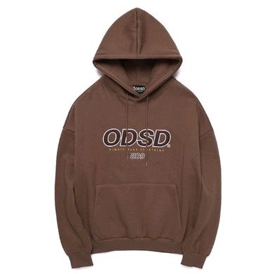 ODSD BIG LOGO BROWN HOODIE