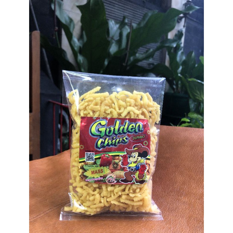

Kripik Mass Potato chips Golden Chips Snack jajanan jadul Kiloan