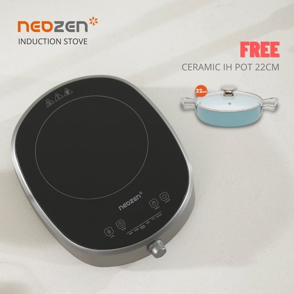 Neozen Induction Stove Kompor Induksi Listrik 100 - 990 Watt 6 Fungsi