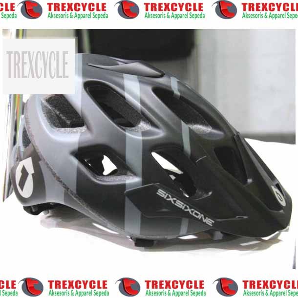 Helm Sepeda MTB Six Six One 661 Recon Hitam Untuk Trail AM