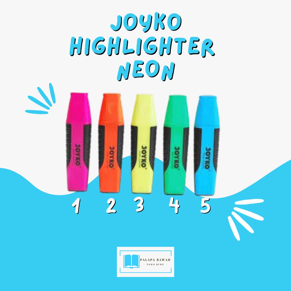 

Joyko Highlighter Stabilo Neon Series