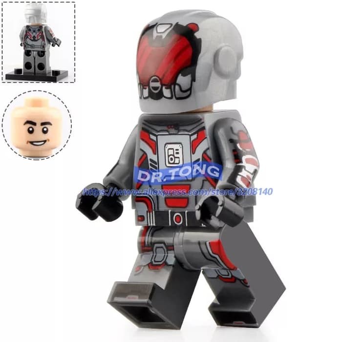 Lego Antman Minifigure Marvel Avengers XH1321 Bootleg