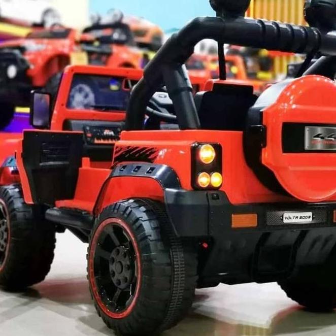 Mobil Aki Mobil Jeep Rocky Voltra 5008 Mainan Anak