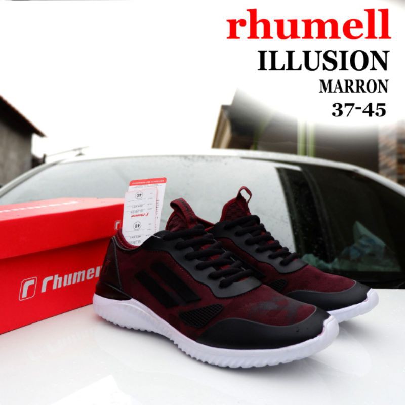 Sneakers pria - Illusion- rhumell sepatu olahraga