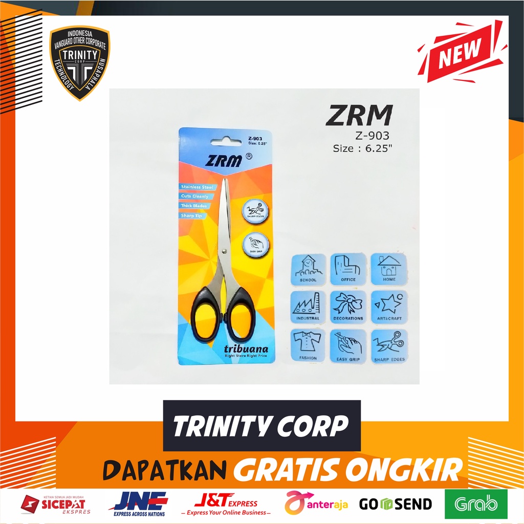 

Gunting Kertas ZRM Z-903 Per Pcs