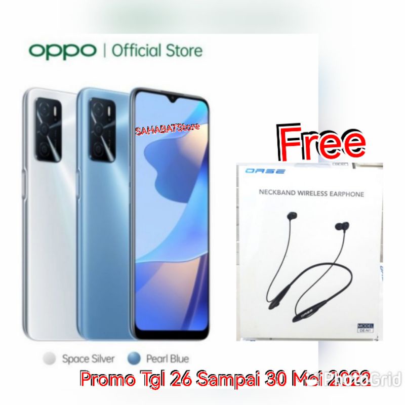 Oppo A16 [4/64] Ram 4 GB Rom 64 GB - Garansi Resmi