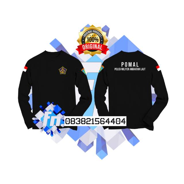 KAOS POMAL POLISI MILITER ANGKATAN LAUT